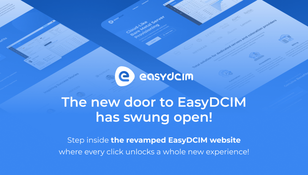 Next EasyDCIM Chapter - All-New Website