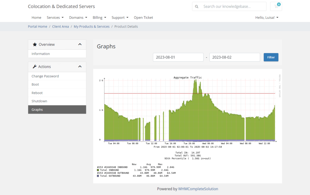 Servers Reselling - End Client Area - EasyDCIM Blog