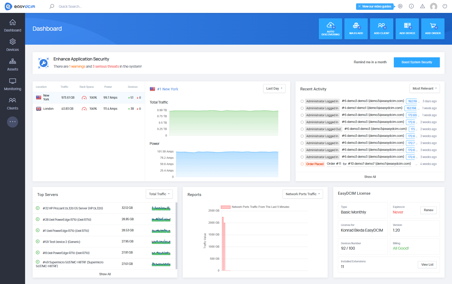 System Configuration - EasyDCIM Documentation