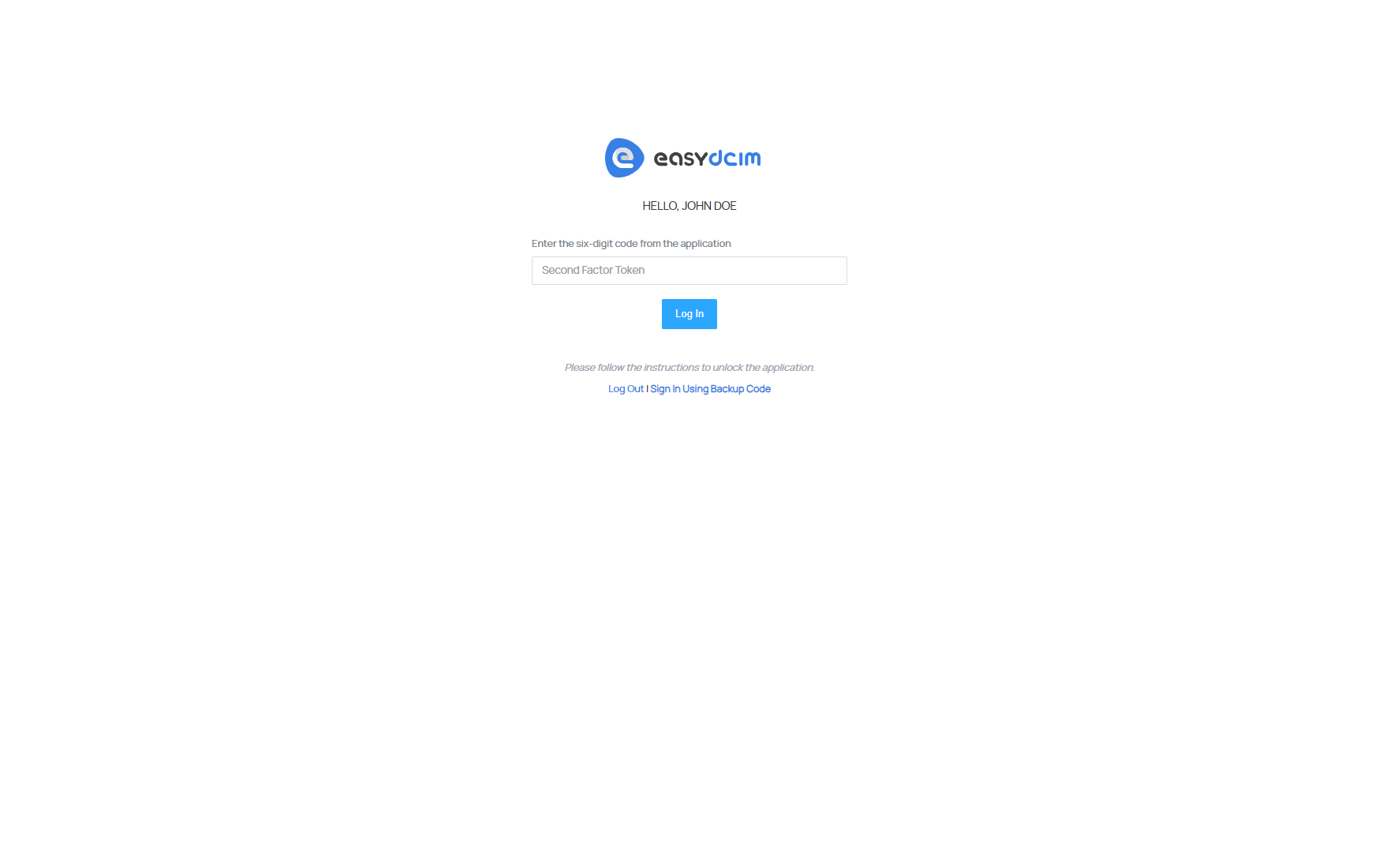 Two-Factor Authentication: Login Authorization - EasyDCIM Documentation