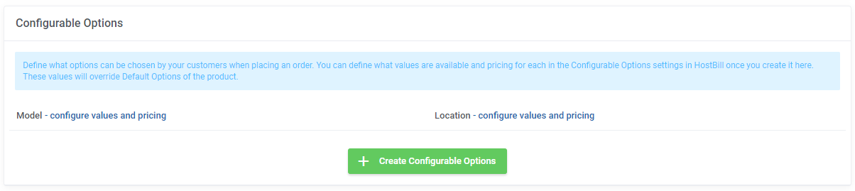 Configurable Options: HostBill Colocation Module - EasyDCIM Documentation