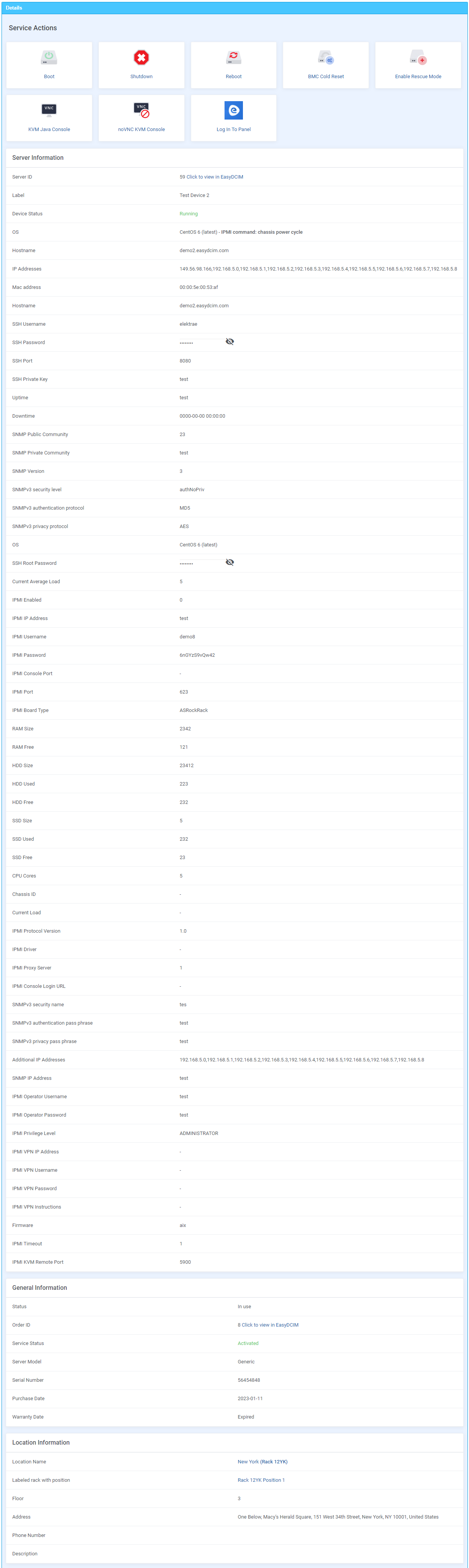 Admin Portal: HostBill Dedicated Servers Module - EasyDCIM Documentation