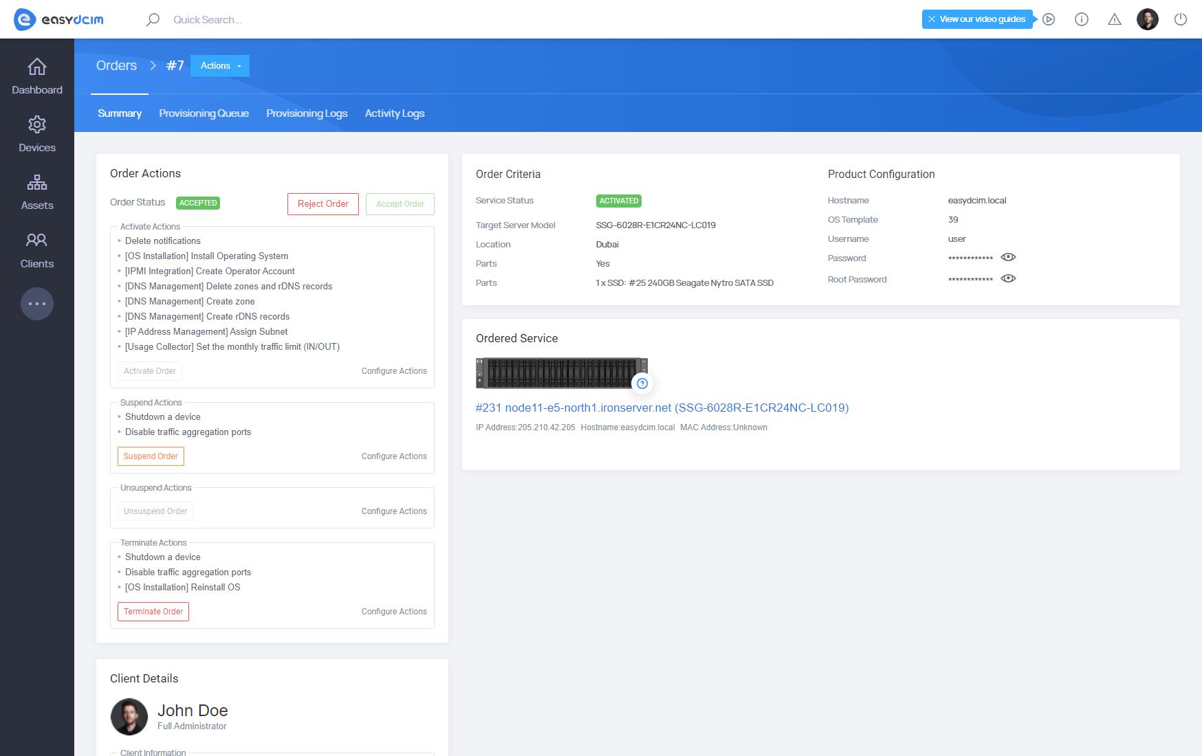 Backend Overview - EasyDCIM Documentation