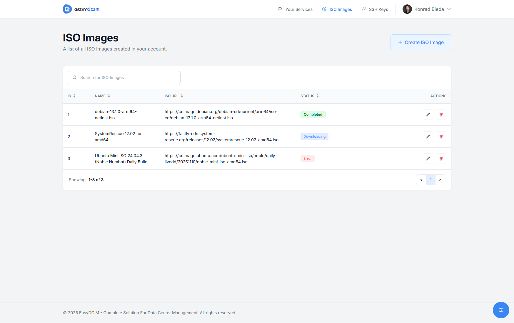 Client Area Overview - EasyDCIM Documentation