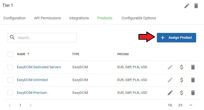 Products List: WHMCS Products Reseller Module - EasyDCIM Documentation