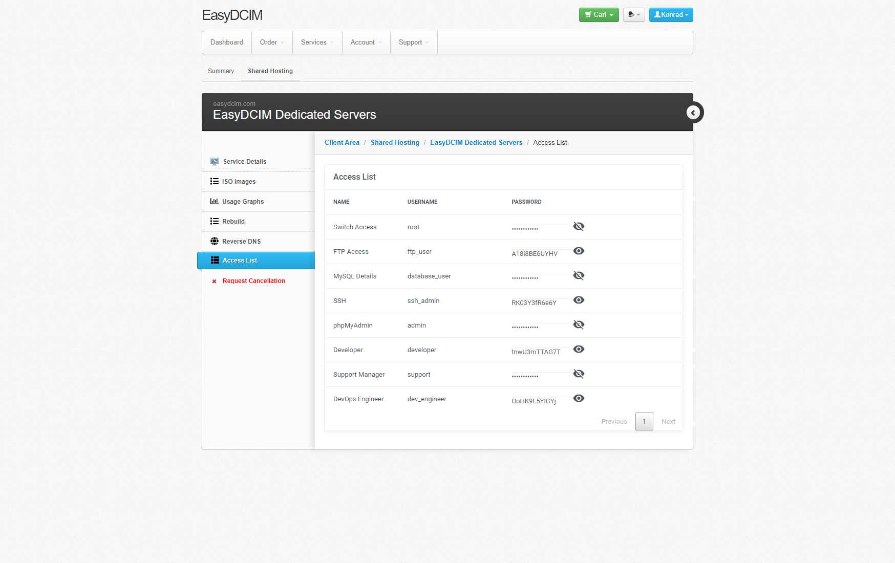 EasyDCIM Dedicated Servers For HostBill Module - Screenshot 9