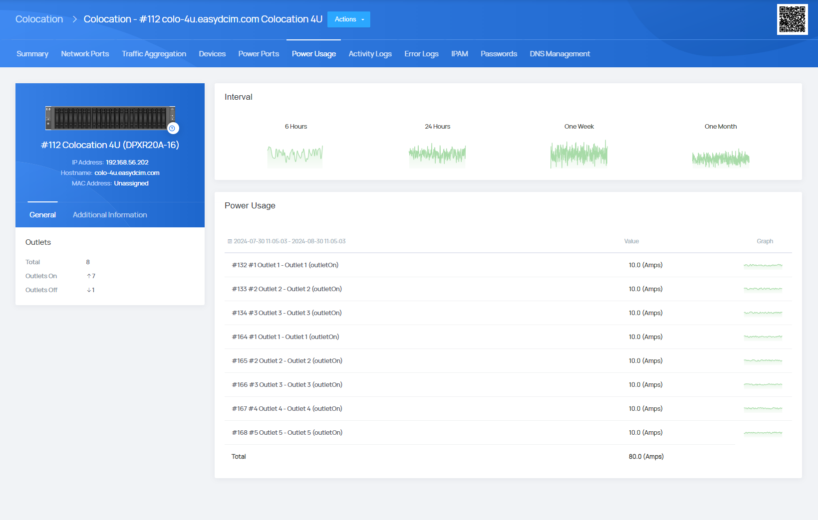 Colocation Management - EasyDCIM Administration - Screenshot 4