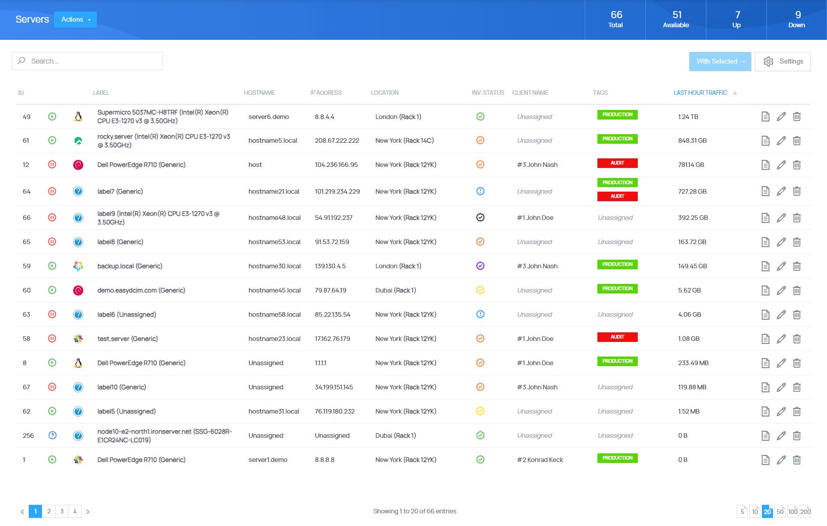 Inventory Management - EasyDCIM Administration - Screenshot 4