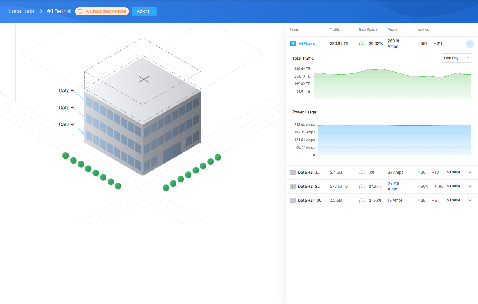 Locations & Racks Management - EasyDCIM Administration - Screenshot 2