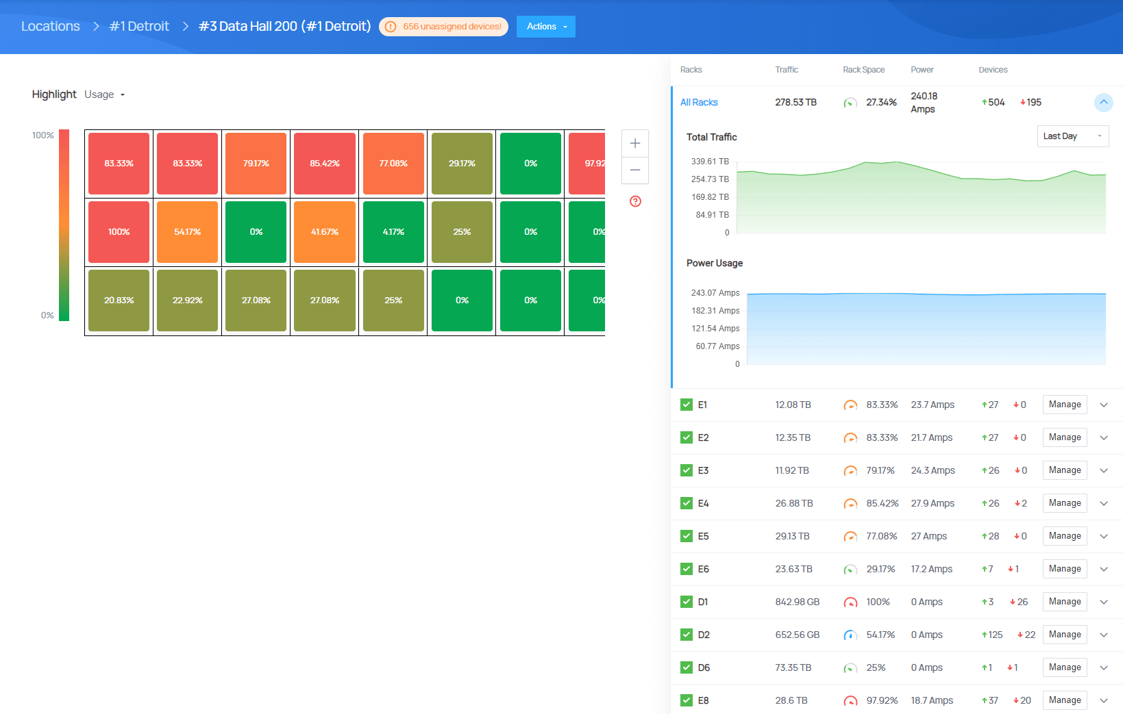 Locations & Racks Management - EasyDCIM Administration - Screenshot 3