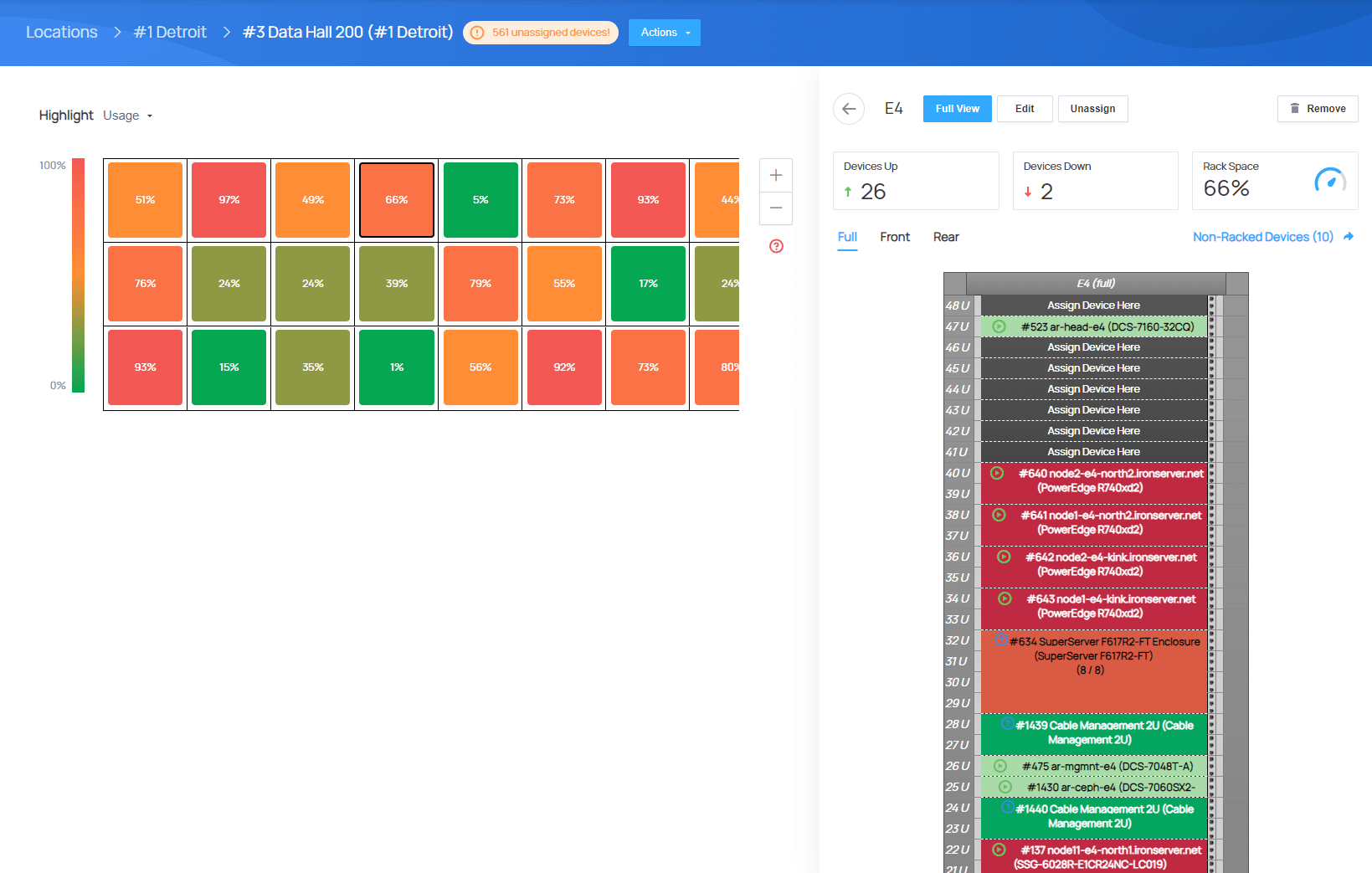 Locations & Racks Management - EasyDCIM Administration - Screenshot 4