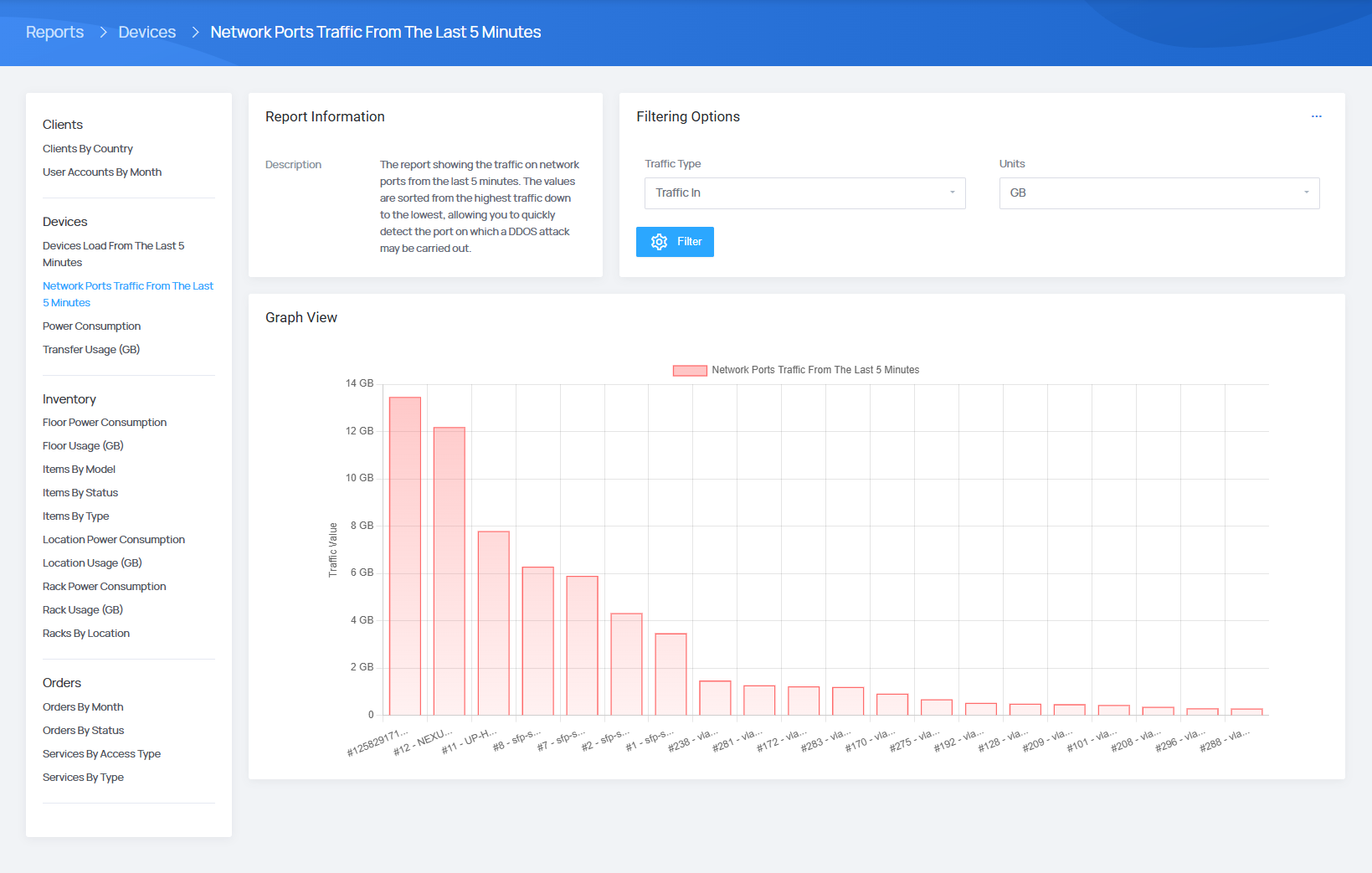 Personalized Reports & Activity Logs - EasyDCIM Administration - Screenshot 3