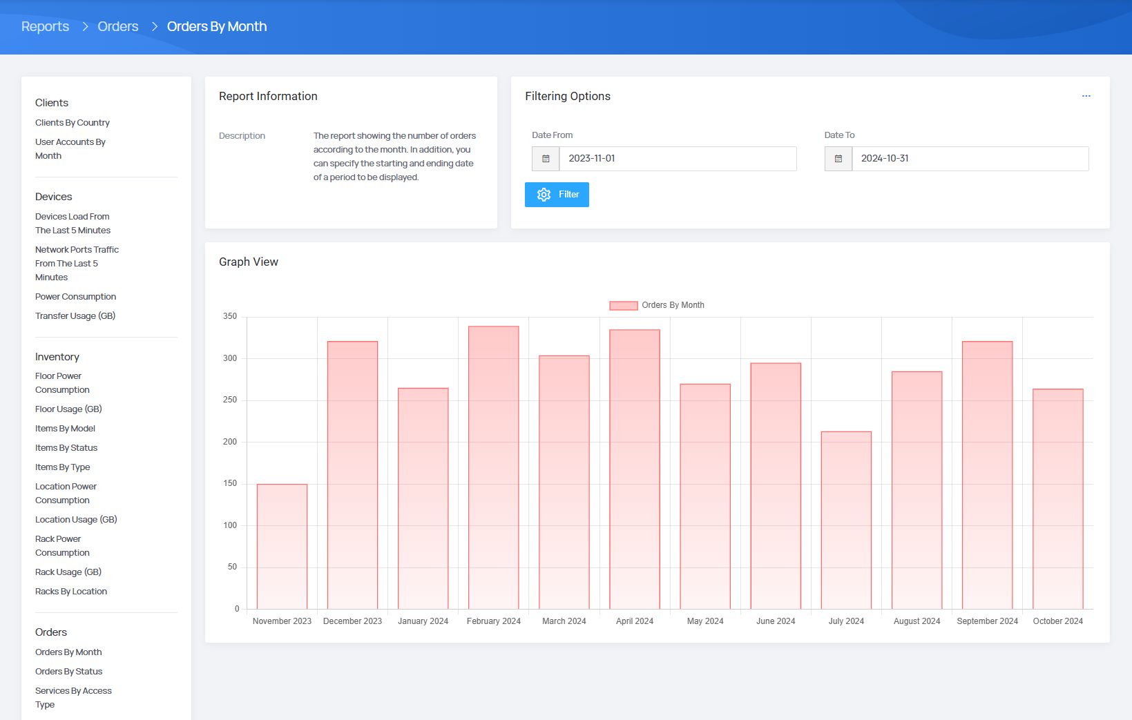 Personalized Reports & Activity Logs - EasyDCIM Administration - Screenshot 5