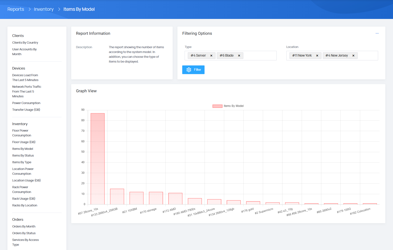 Personalized Reports & Activity Logs - EasyDCIM Administration - Screenshot 6