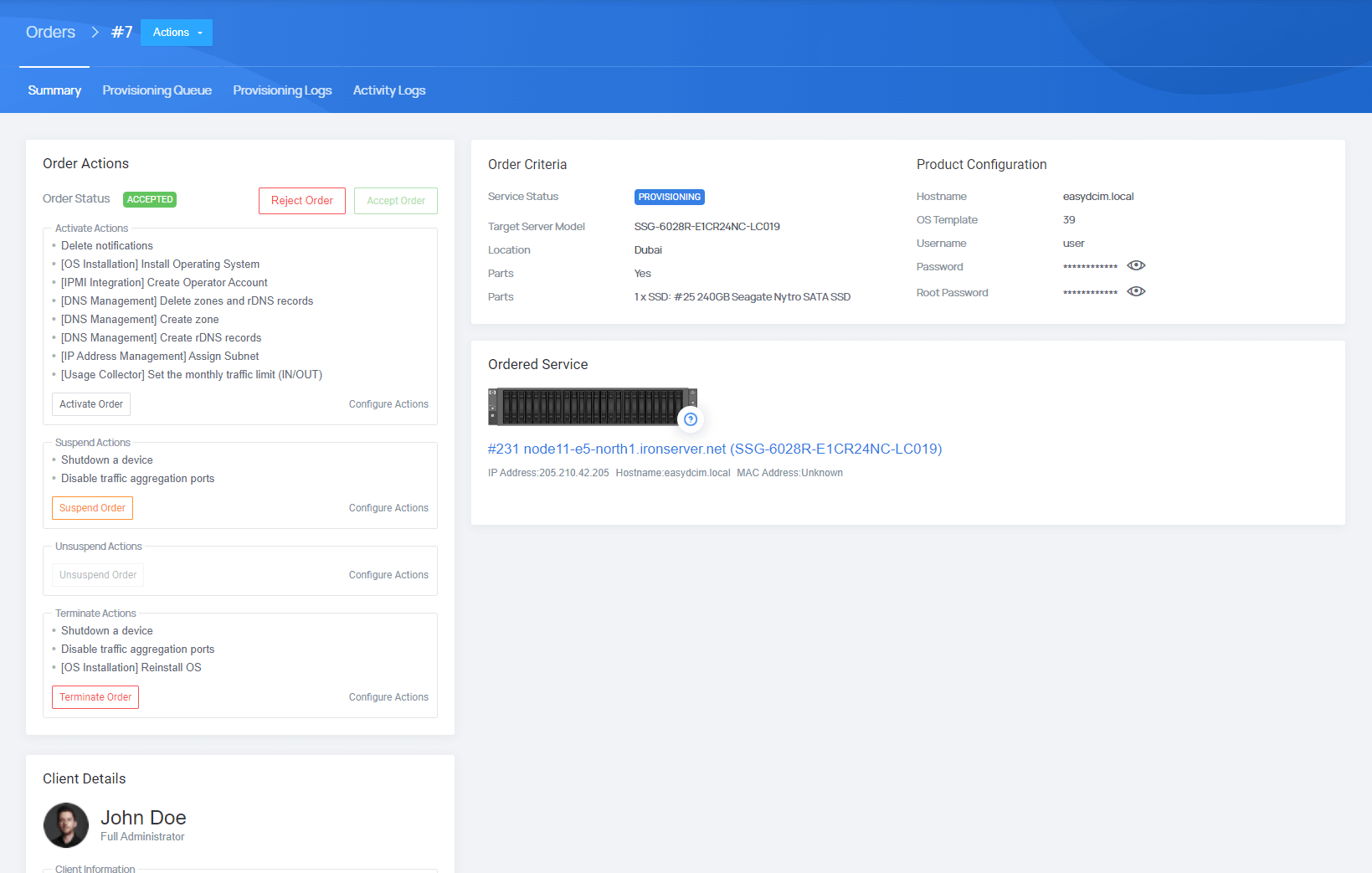 Complete Server Lifecycle Automation - EasyDCIM Automation - Screenshot 2