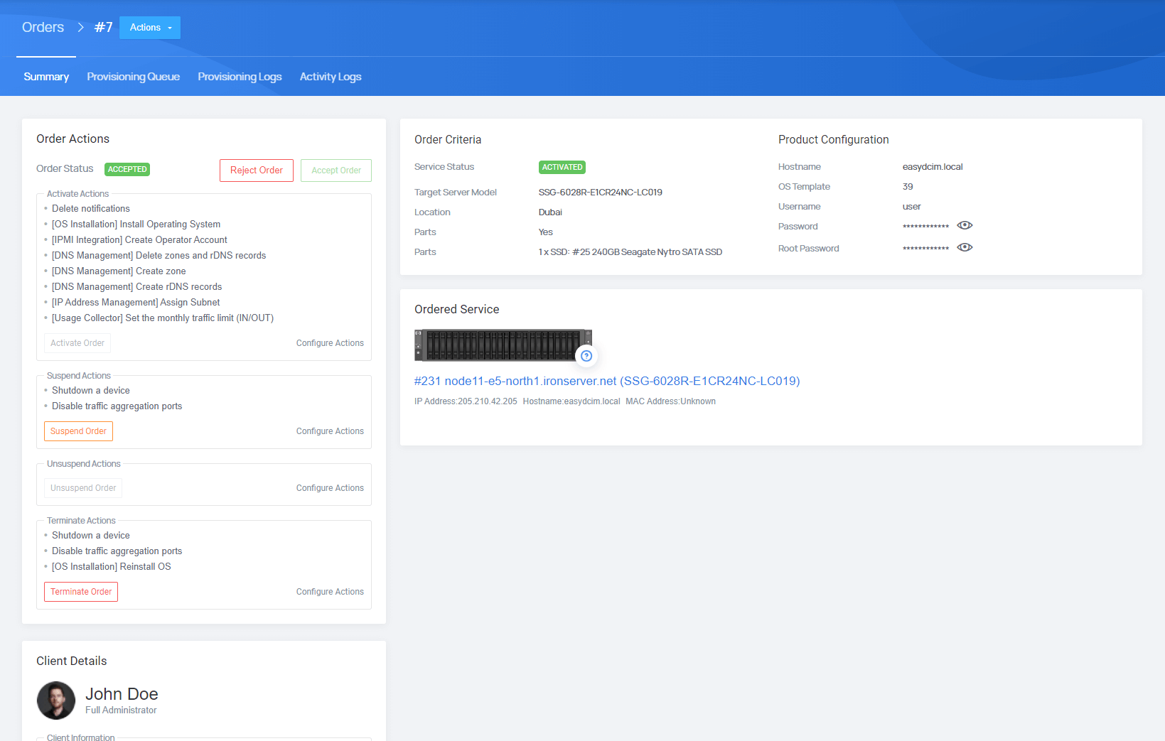 Complete Server Lifecycle Automation - EasyDCIM Automation - Screenshot 6