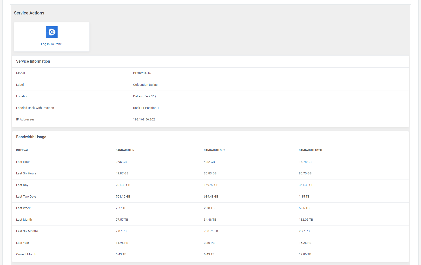 Colocation Services Billing - EasyDCIM Billing Integration - Screenshot 2