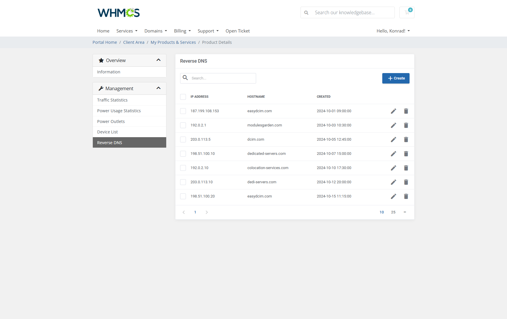 Colocation Services Billing - EasyDCIM Billing Integration - Screenshot 9