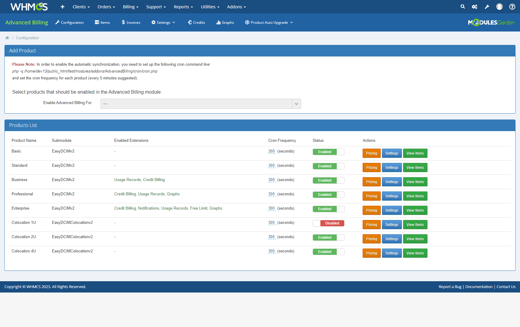 Dedicated Servers Billing - EasyDCIM Billing Integration - Screenshot 7