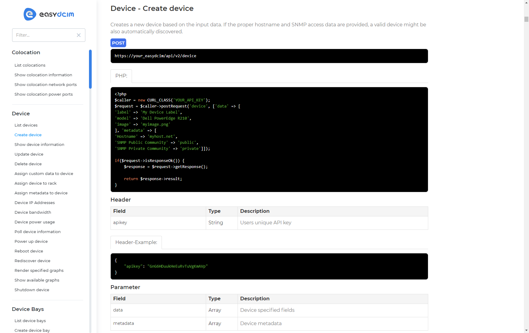 Functional API - EasyDCIM Billing Integration - Screenshot 1