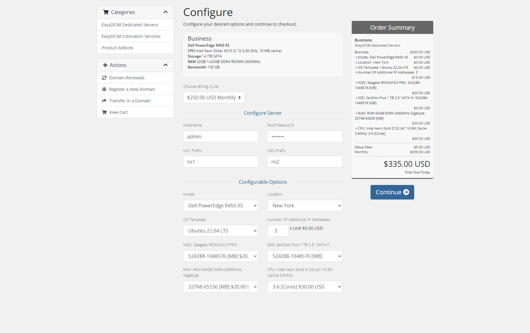 Orders Automation - EasyDCIM Billing Integration - Screenshot 2