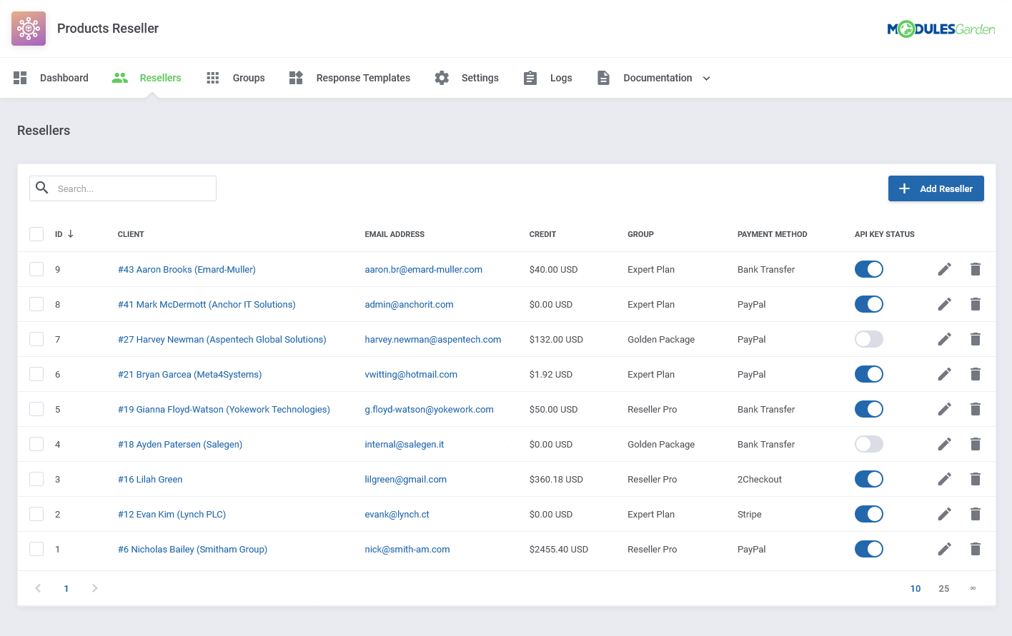 Servers Reselling - EasyDCIM Billing Integration - Screenshot 1