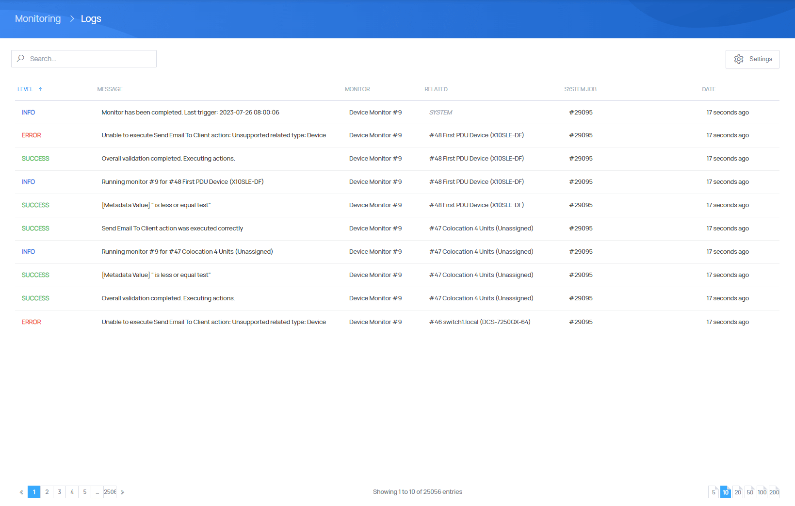 Advanced Monitoring - EasyDCIM Monitoring - Screenshot 5