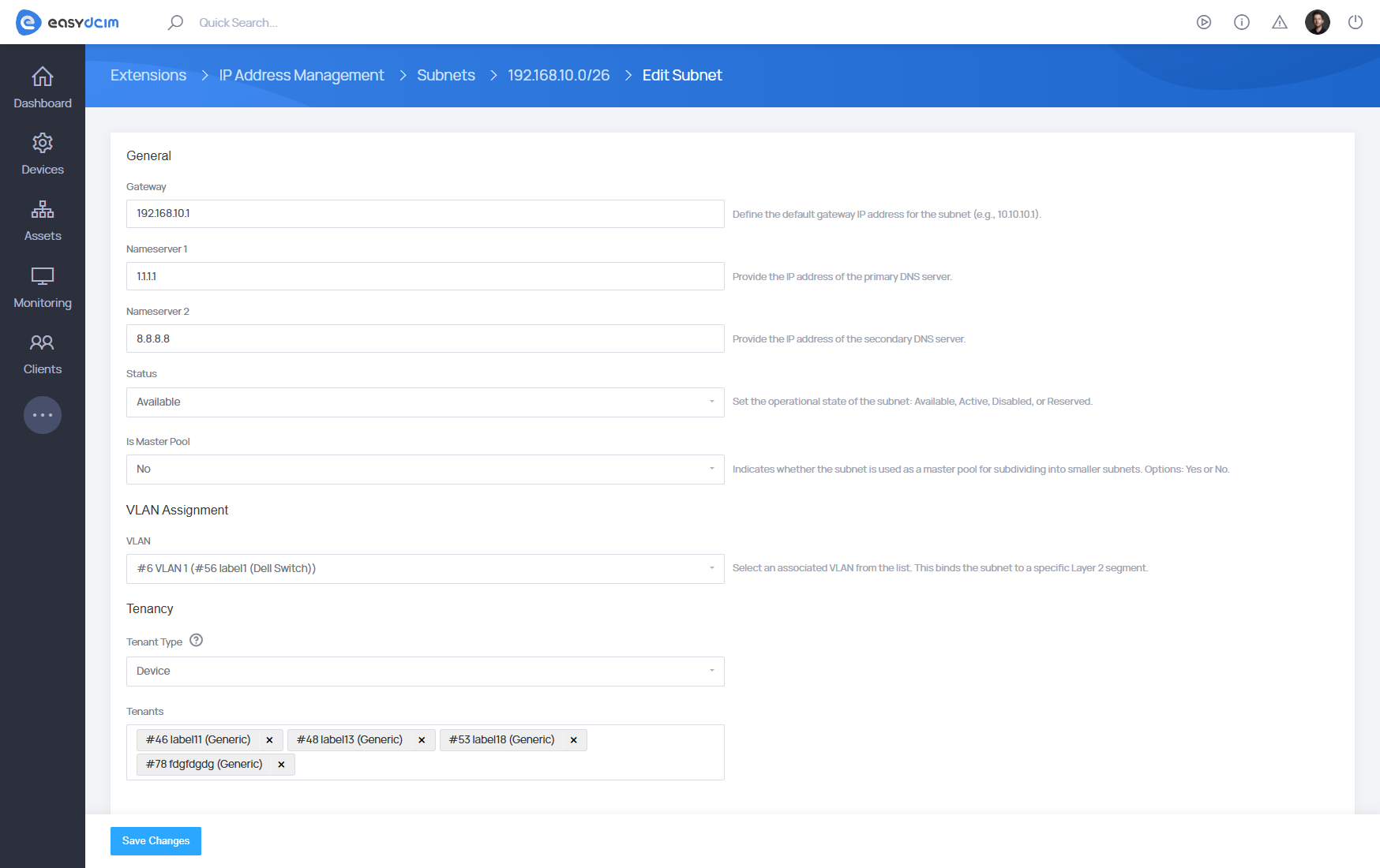 IP Address Management For EasyDCIM Extension - Screenshot 14